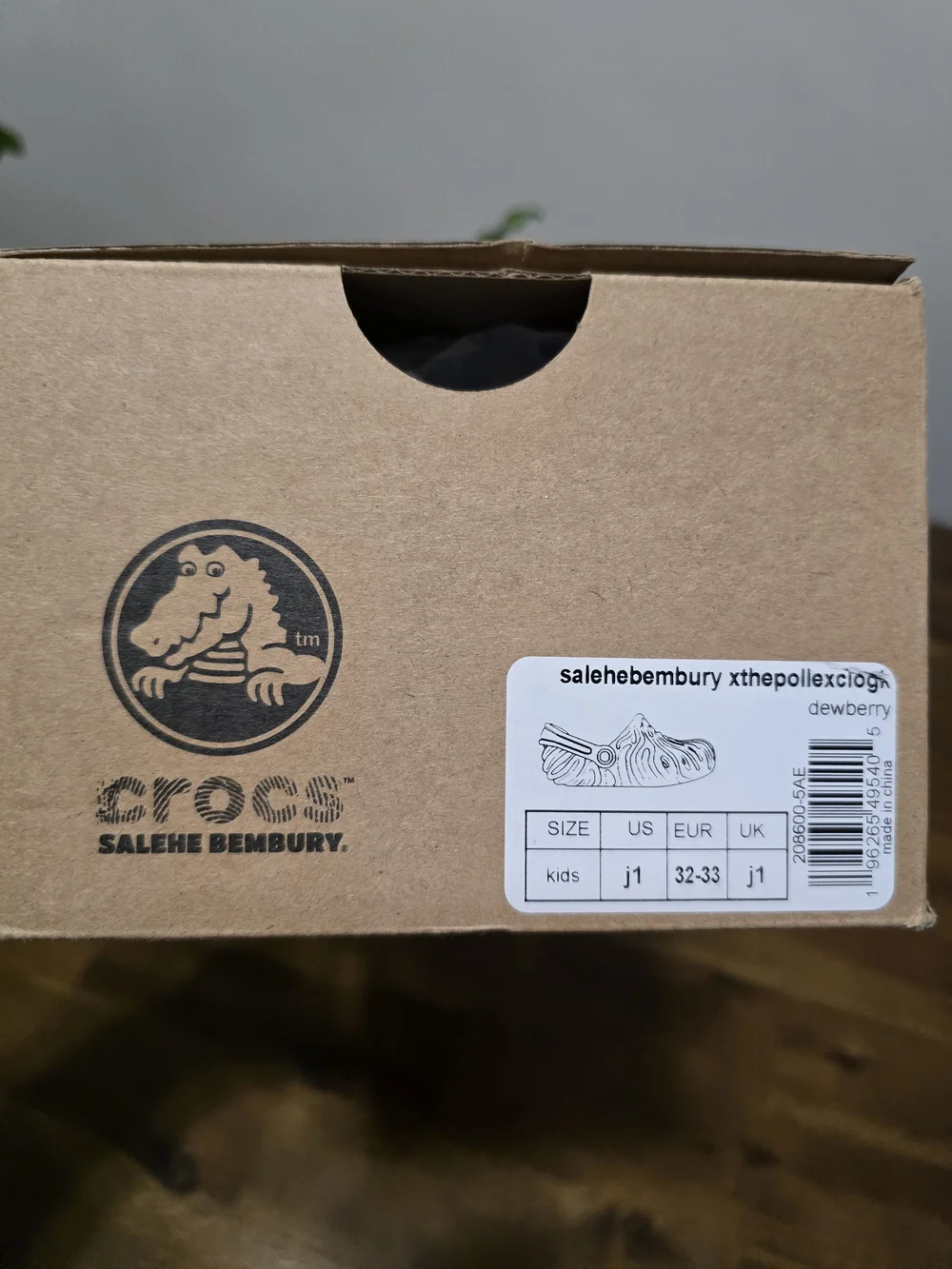 Crocs Kids' Foam Clog - Purple